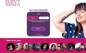 CurvyContacts Homepage