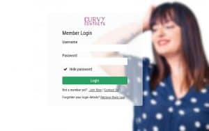 CurvyContacts Login