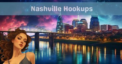 Nashville Hookups banner over the downtown Nashville skyline at night, with the Cumberland River and a bridge in the foreground